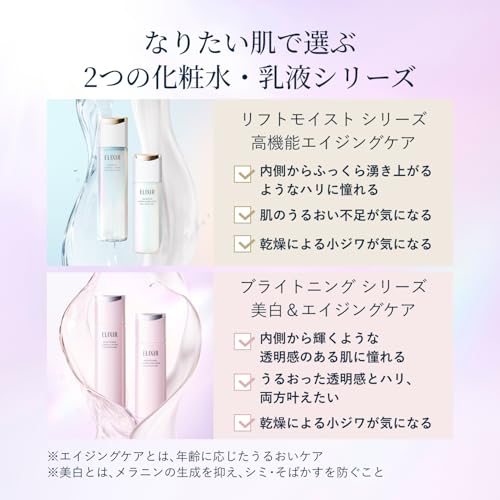 Shiseido ELIXIR Brightening Moisturizing Emulsion Refill 110mL (Aqua Floral Scent) - Image 11