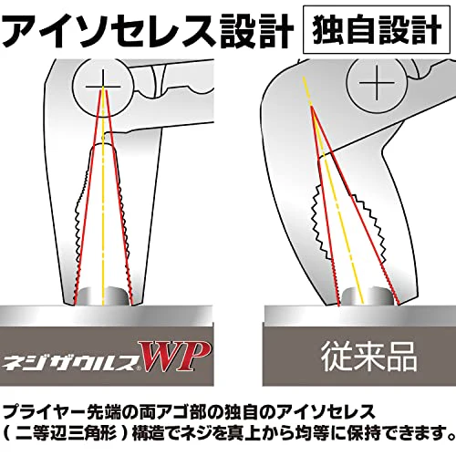 Engineer PZ-63 Screw Pliers Neji-saurus Dia 3.5-5.5mm Japanese - Image 3
