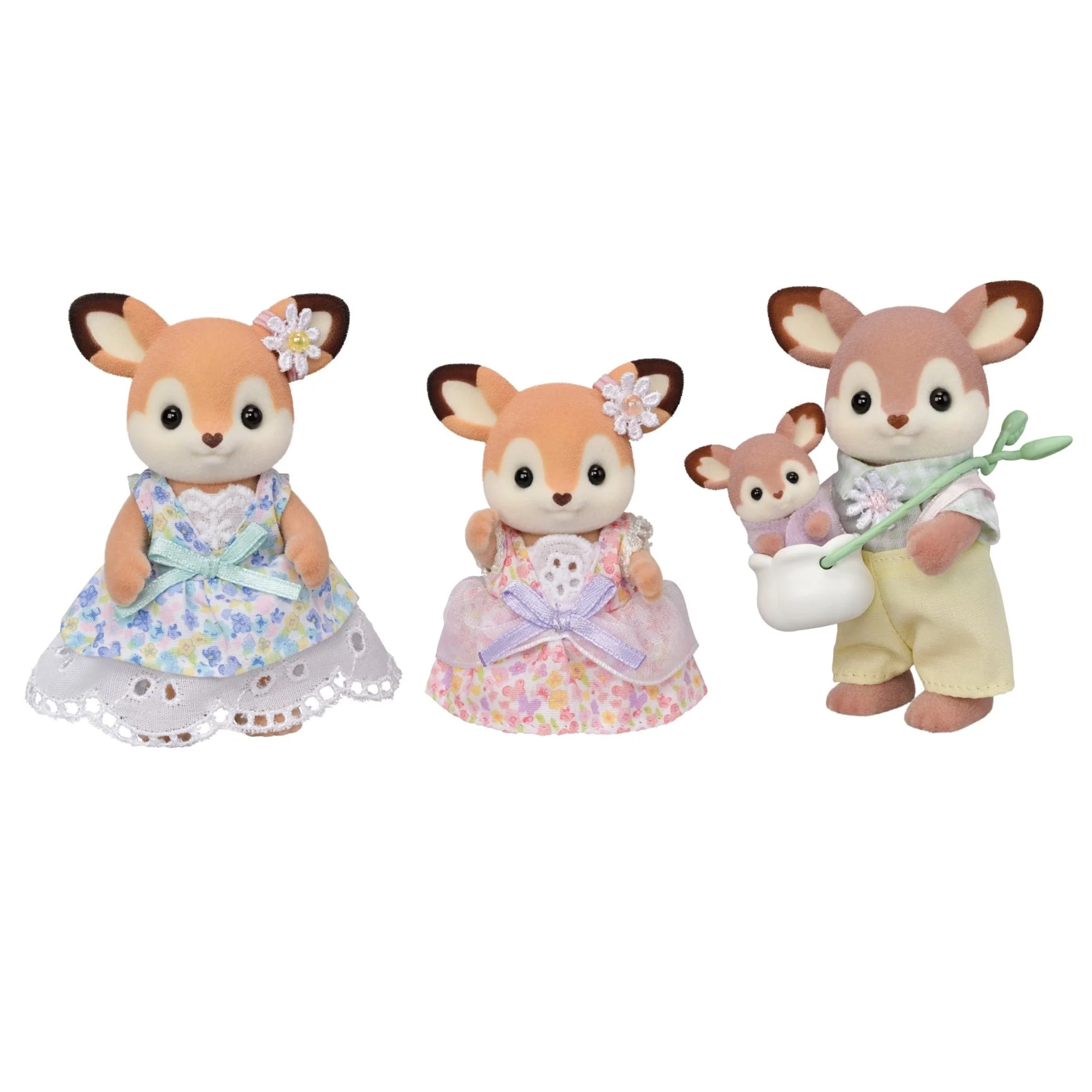 EPOCH Sylvanian Families Dolls Deer Family FS-53 - Image 2