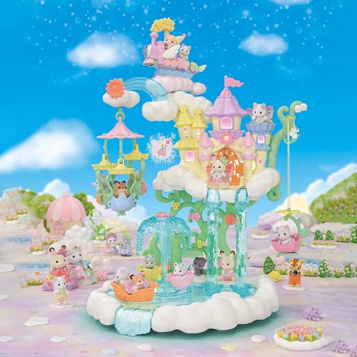 EPOCH Sylvanian Families Yuenchi Attraction Moonlight Parade in the Sky Set F-39 - Image 8