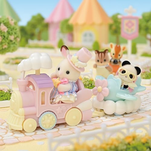 EPOCH Sylvanian Families Yuenchi Car Set - Train/Hikko Ko-79 - Image 5