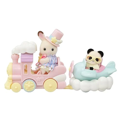 EPOCH Sylvanian Families Yuenchi Car Set - Train/Hikko Ko-79 - Image 6
