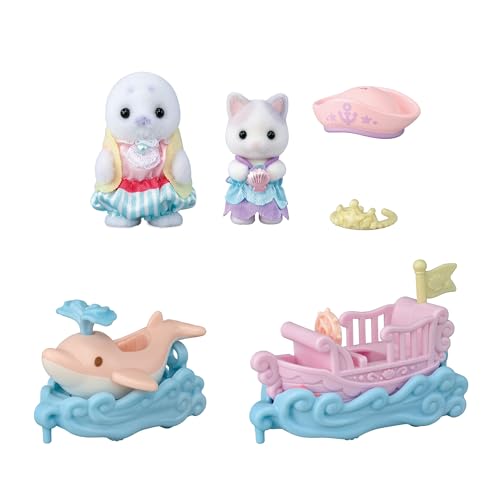 EPOCH Sylvanian Families Yuenchi Cargo Set - Ship/Dolphin Ko-80 - Image 10