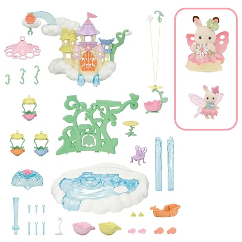 EPOCH Sylvanian Families Yuenchi Dreamy Fairy Castle in the Sky F-37 - Image 13