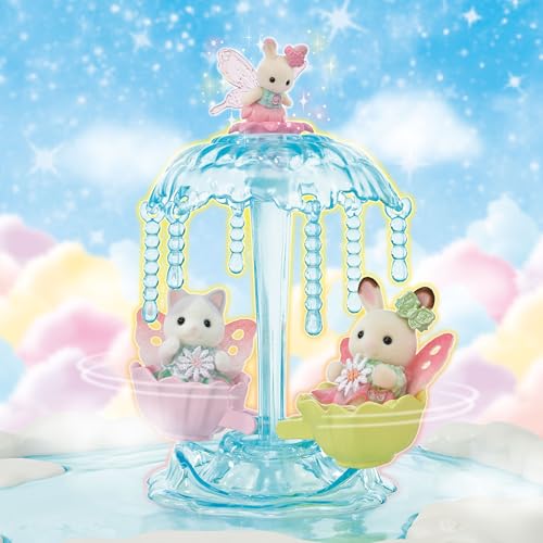 EPOCH Sylvanian Families Yuenchi Dreamy Fairy Castle in the Sky F-37 - Image 7