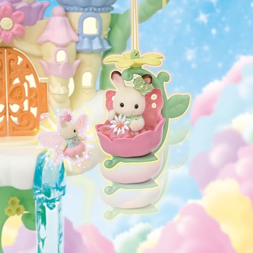 EPOCH Sylvanian Families Yuenchi Dreamy Fairy Castle in the Sky F-37 - Image 9
