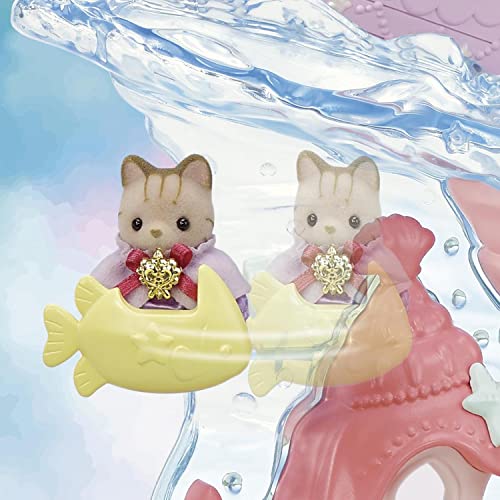 EPOCH Sylvanian Families Yumeiro Mermaid Castle Ko-72 - Image 9
