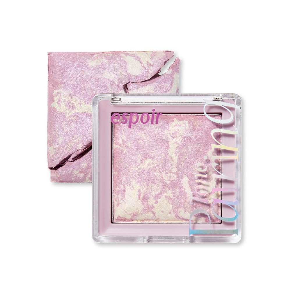 Espoir Tone Pairing Highlighter with Brush 03 Aurora Multi-Color Satin Powder