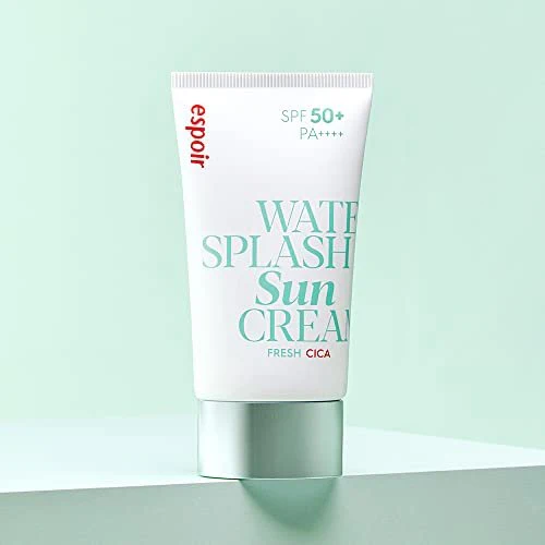 espoir Water Splash Sun Cream Fresh CICA 60mL SPF50+ PA++++ - Image 8