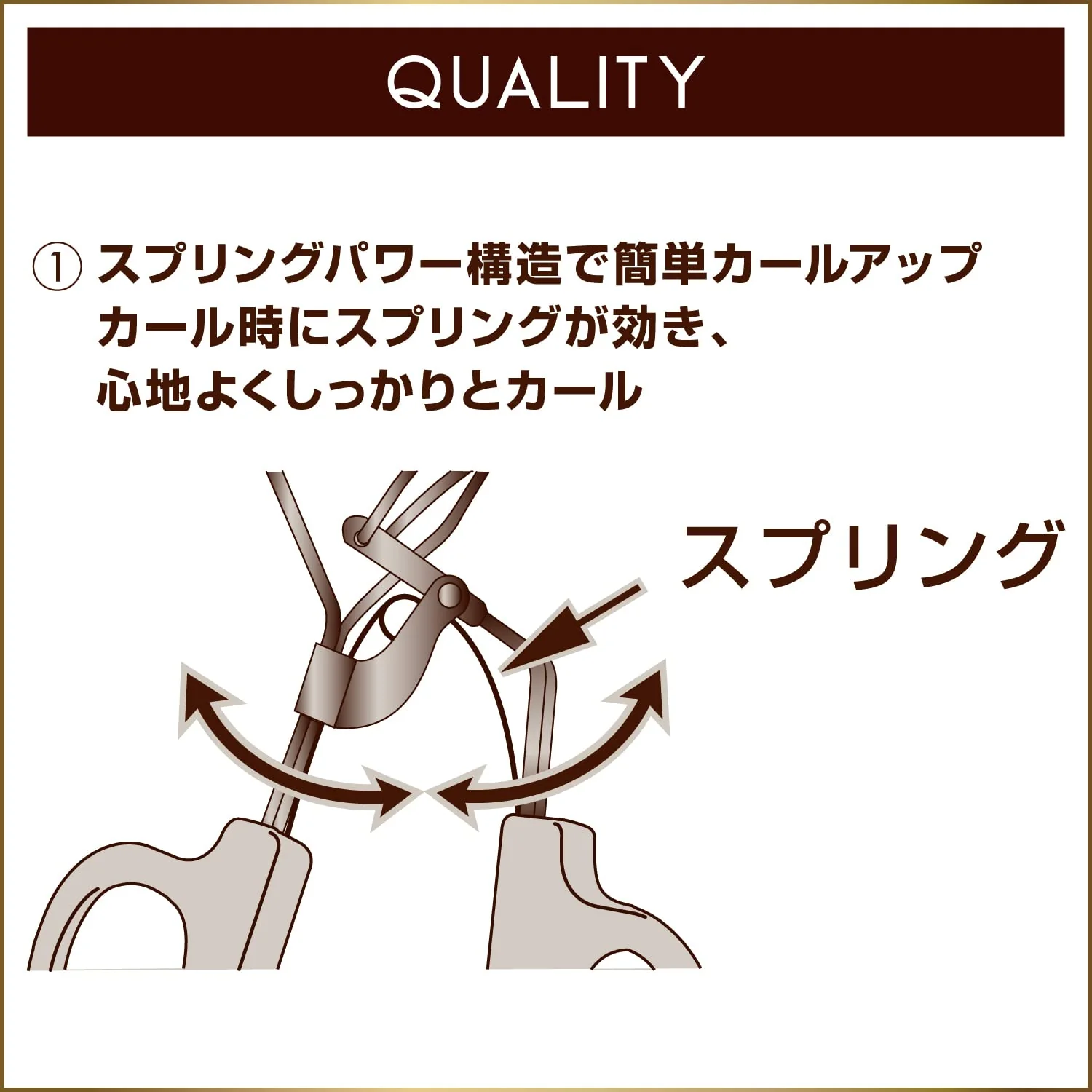 excel Spring Power Eyelash Curler - Image 4