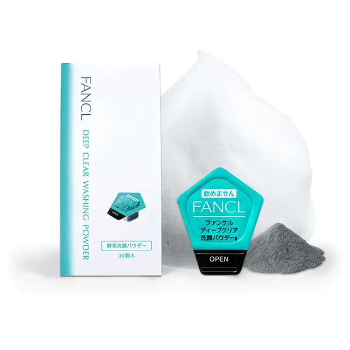 FANCL Deep Clear Enzyme Face Wash Powder 30 Pack Pore Cleansing - Image 5