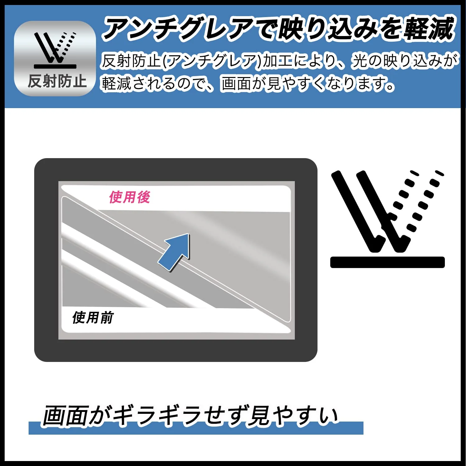 FILMEXT Privacy Screen Protector Blue Light Cut Anti-Glare for Fujitsu QUADERNO A5 Gen3C - Image 4