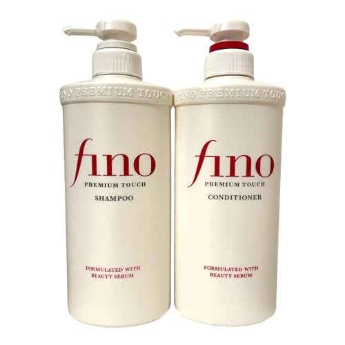 Shiseido fino Premium Touch Shampoo 550ml + Conditioner 550ml Set - Image 2