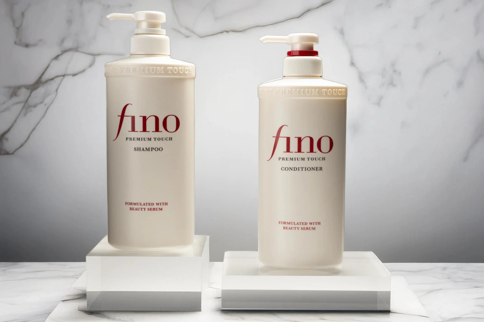 Shiseido fino Premium Touch Shampoo 550ml + Conditioner 550ml Set - Image 4