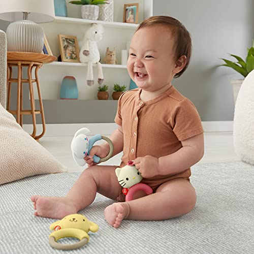 Fisher Price Sanrio Baby Soft Knit Hatchet Set 3piece set [3 months and up] HBP48 - Image 10