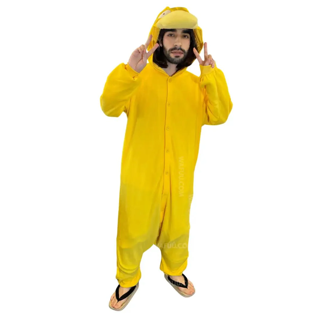 Kigurumi Fleece Pokemon Psyduck Kodak Costume TMY-123 - Image 3