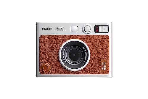 FUJIFILM 2023 Instax Mini Cheki Evo Hybrid Instant Camera Brown Type-C Model - Image 4