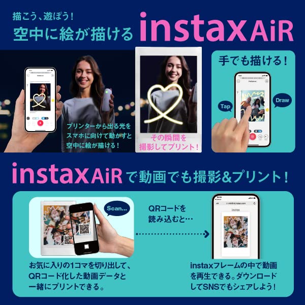 FUJIFILM Cheki Color Smartphone Printer instax mini Link2 Clay White - Image 3