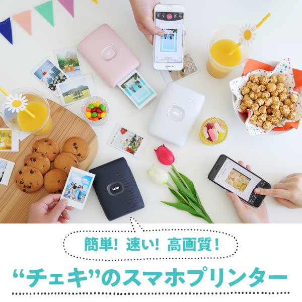FUJIFILM Cheki Color Smartphone Printer instax mini Link2 Clay White - Image 6
