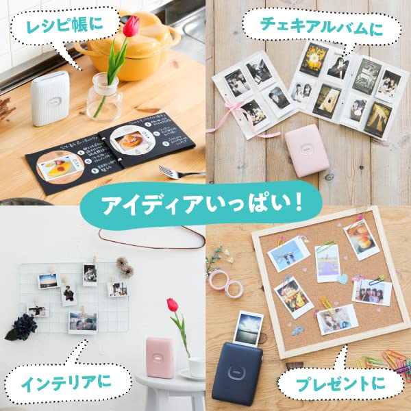 FUJIFILM Cheki Color Smartphone Printer instax mini Link2 Clay White - Image 7