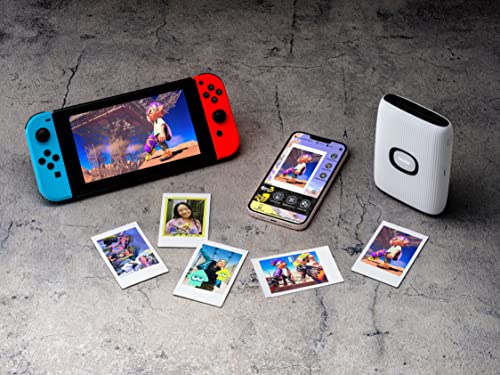 FUJIFILM Cheki Smartphone Printer instax mini Link2 White (Nintendo Switch Design) - Image 3