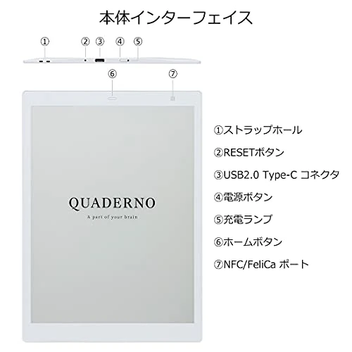 FUJITSU 10.3 type electronic paper (A5 size) QUADERNO FMVDP51 - Image 6