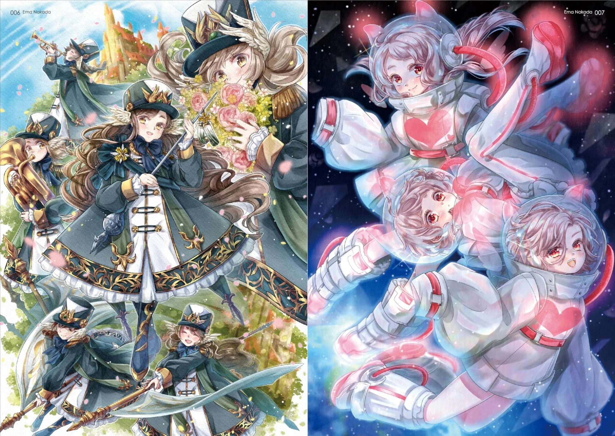 Girls Art Book Selected Illustrations 2025 Edition book - Image 3