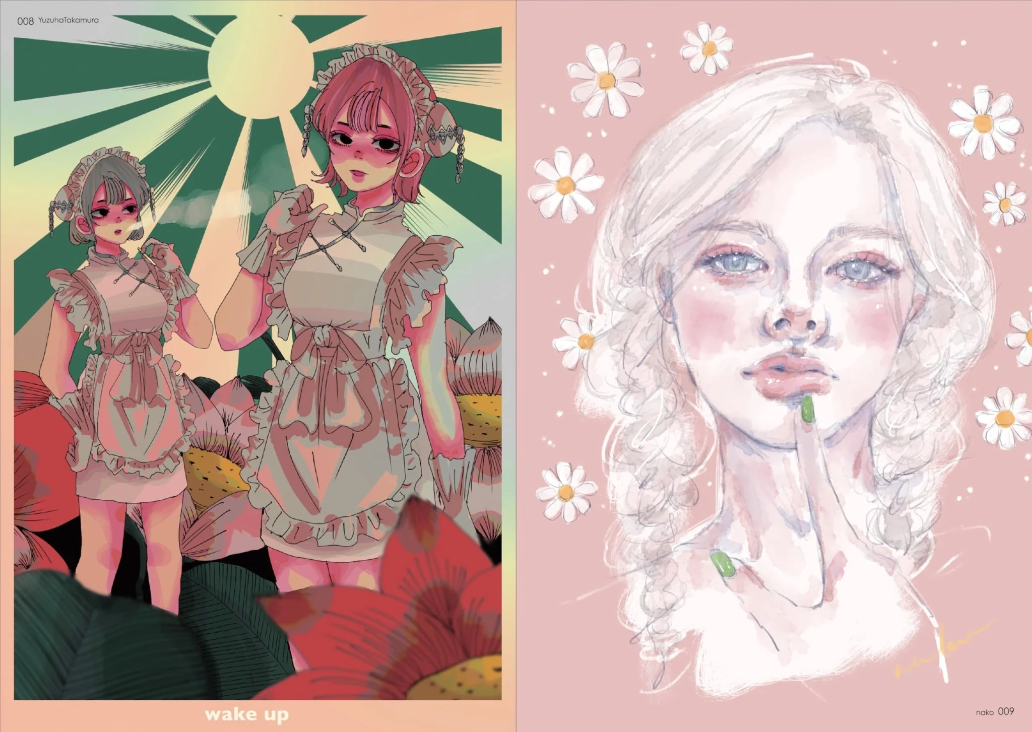 Girls Art Book Selected Illustrations 2025 Edition book - Image 4