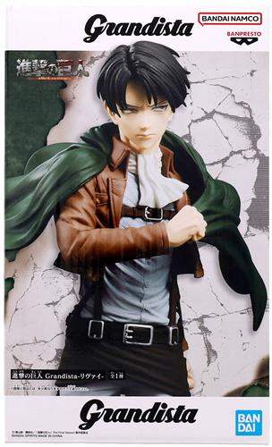 Grandista Attack on Titan Levi figure premium prize series