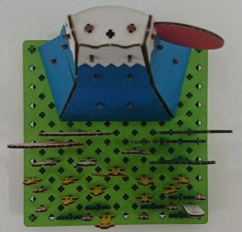 hacomo PUSU PUSU Mount Fuji Cardboard Craft Kit - Image 4