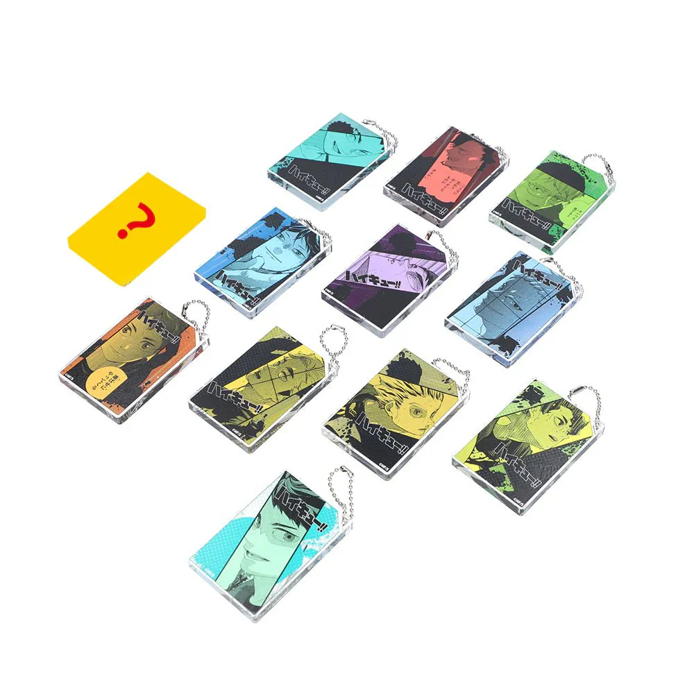 Haikyuu!! Oikawa Domino Style Acrylic Keychain Collection 11 Types Plus 1 Secret - Image 2