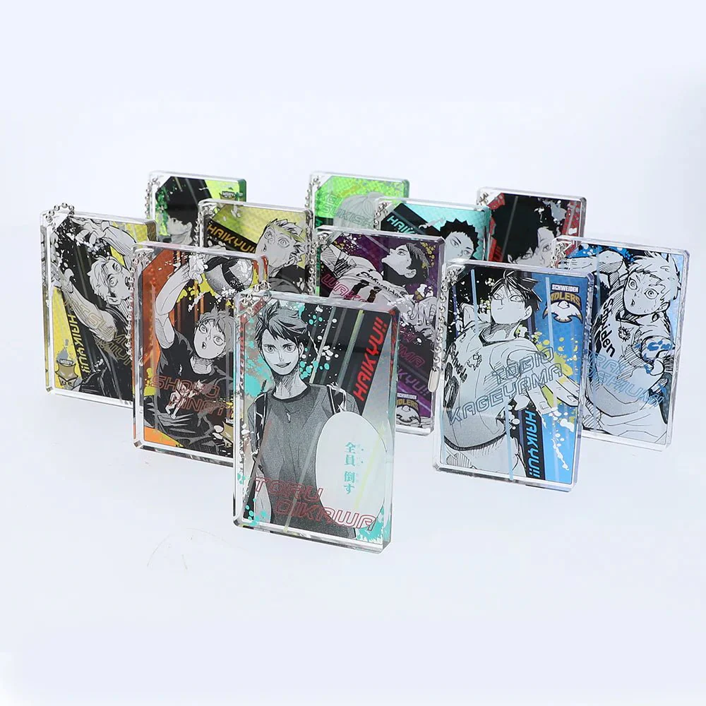 Haikyuu!! Oikawa Domino Style Acrylic Keychain Collection 11 Types Plus 1 Secret - Image 3