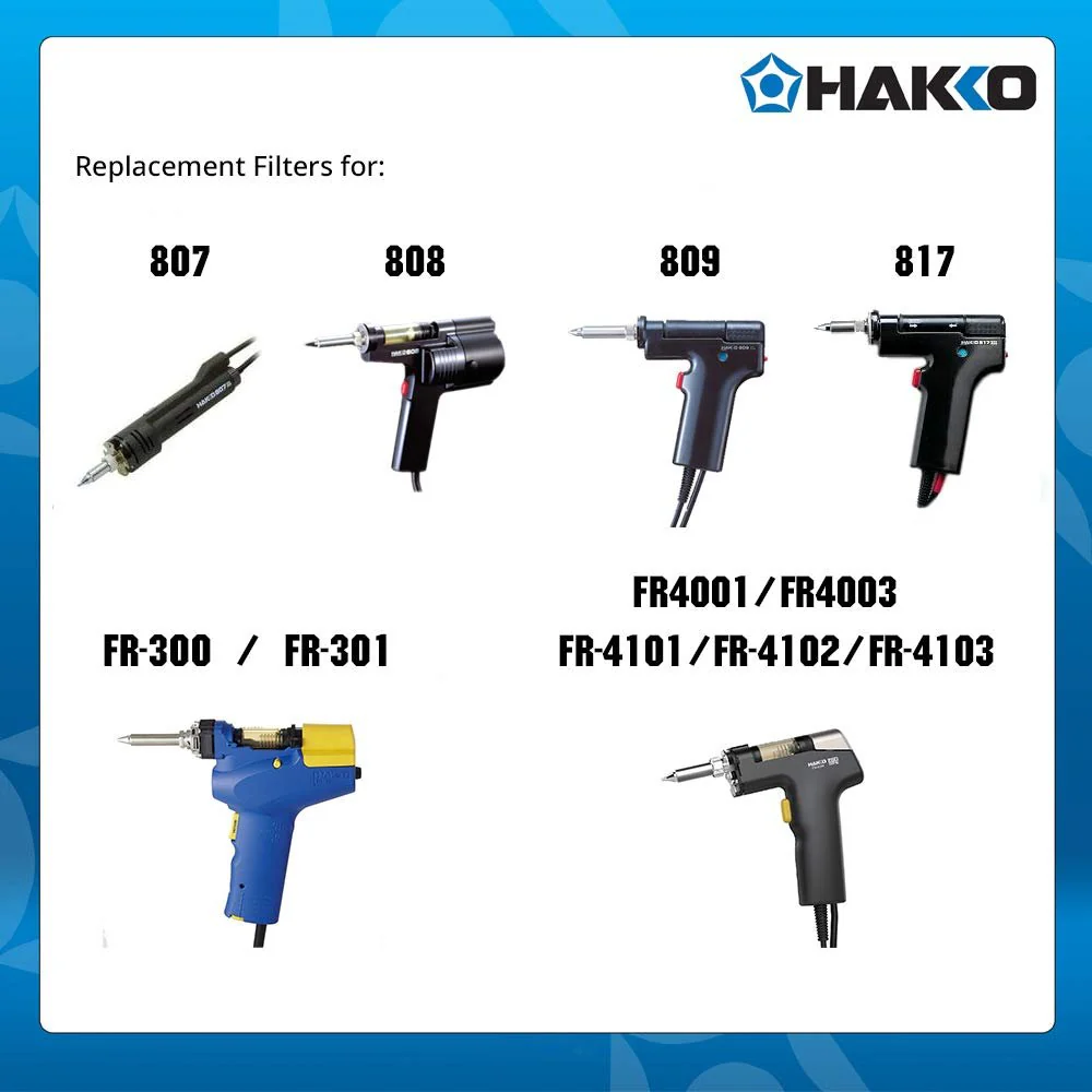 HAKKO Ceramic Paper Filter L (10 pcs) for FR-310/FR-4103 A5044 - Image 2