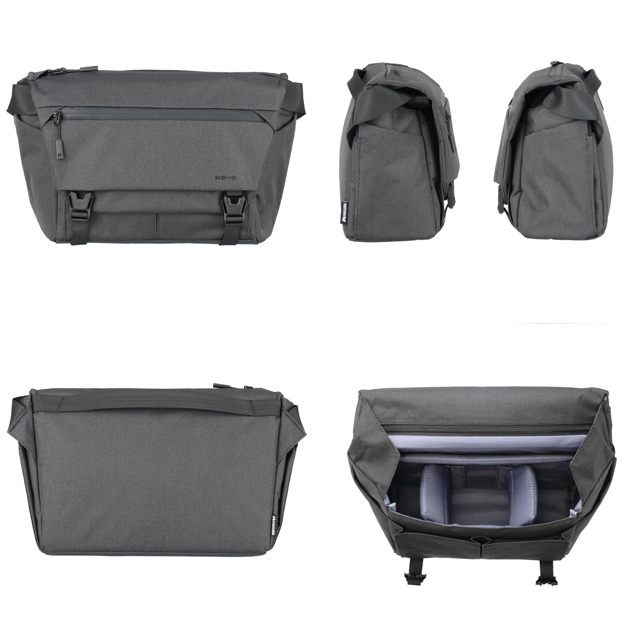 HAKUBA Camera Bag Plus Shell City Messenger 5 G05 Black Compact - Image 9