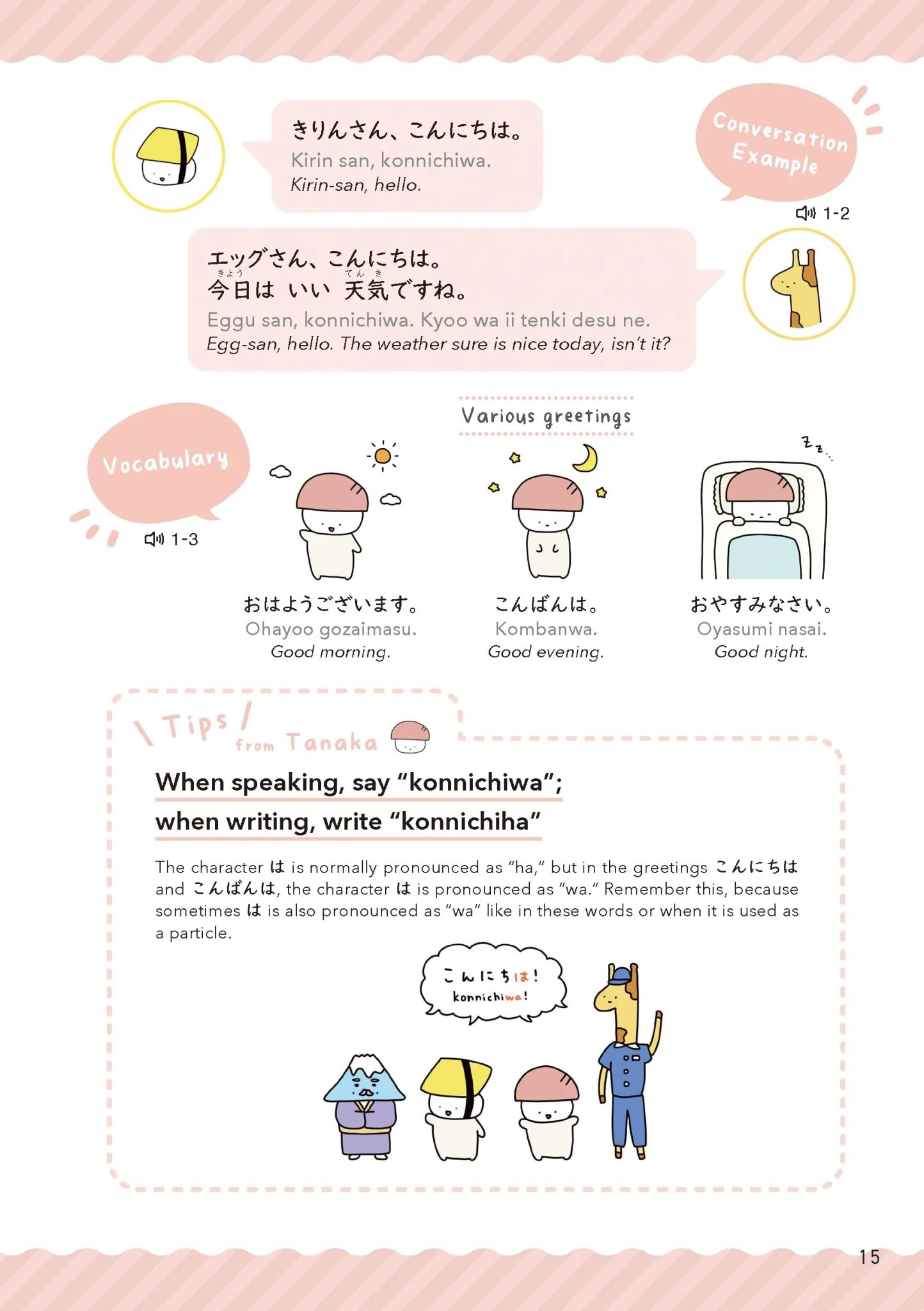 Handy Japanese Conversations Book Master Key Phrases with Manga Learning Guide - Image 3