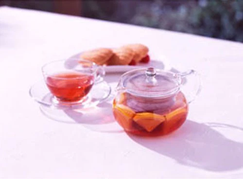 HARIO Tea kyusu transparent working capacity 450ml round microwave-safe CHJMN-45T - Image 12
