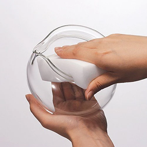 HARIO Tea kyusu transparent working capacity 450ml round microwave-safe CHJMN-45T - Image 7