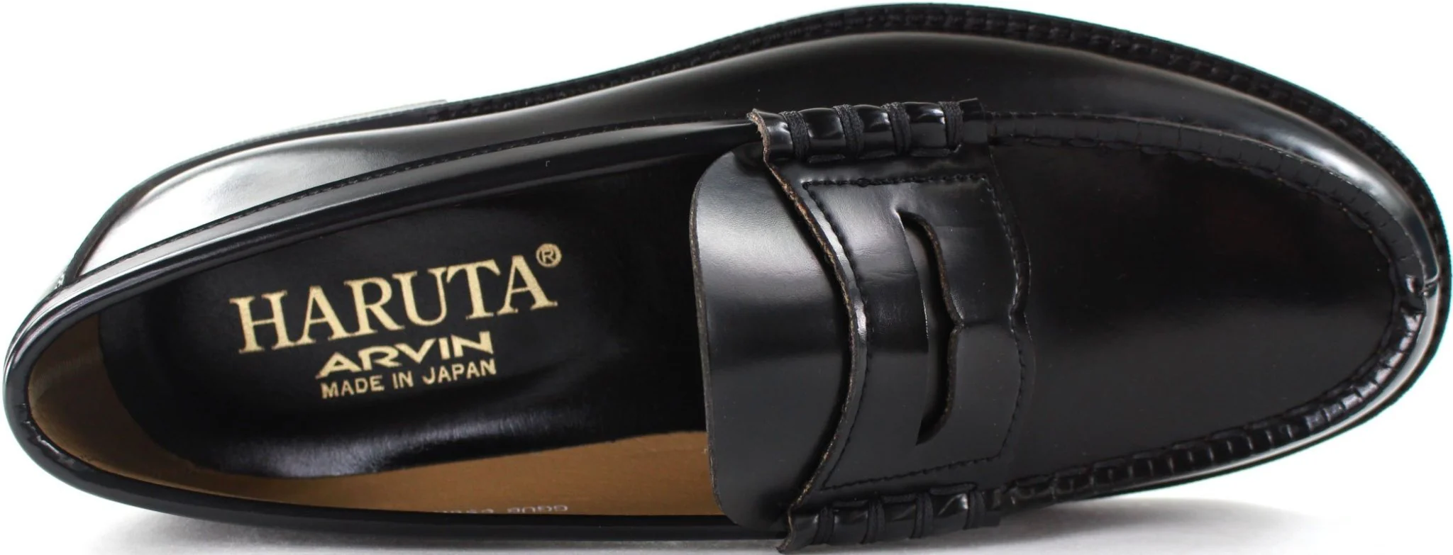 HARUTA Loafer Traditional 3E Synthetic Leather Men's 6550 Made in Japan - Image 7