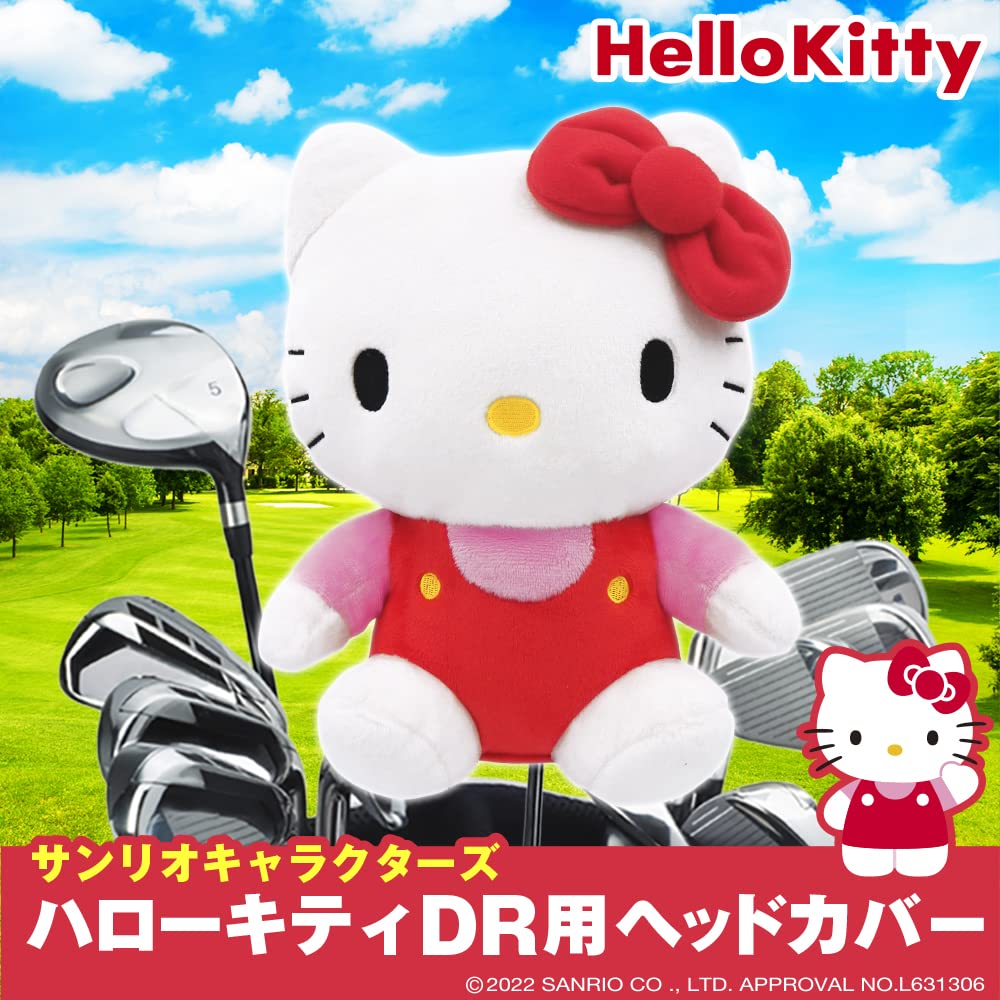 Hello Kitty Pink Driver Headcover (KHTD002) - Image 2