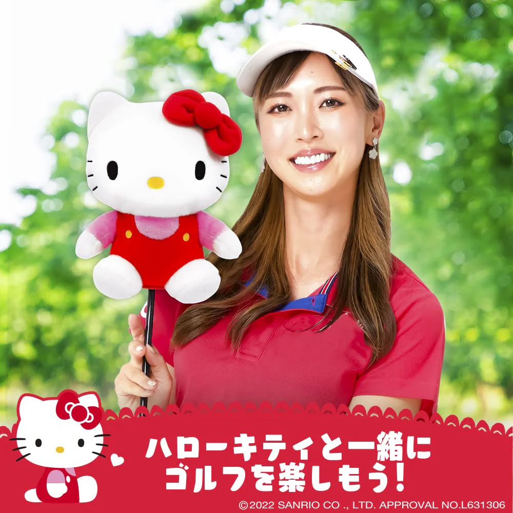 Hello Kitty Pink Driver Headcover (KHTD002) - Image 3
