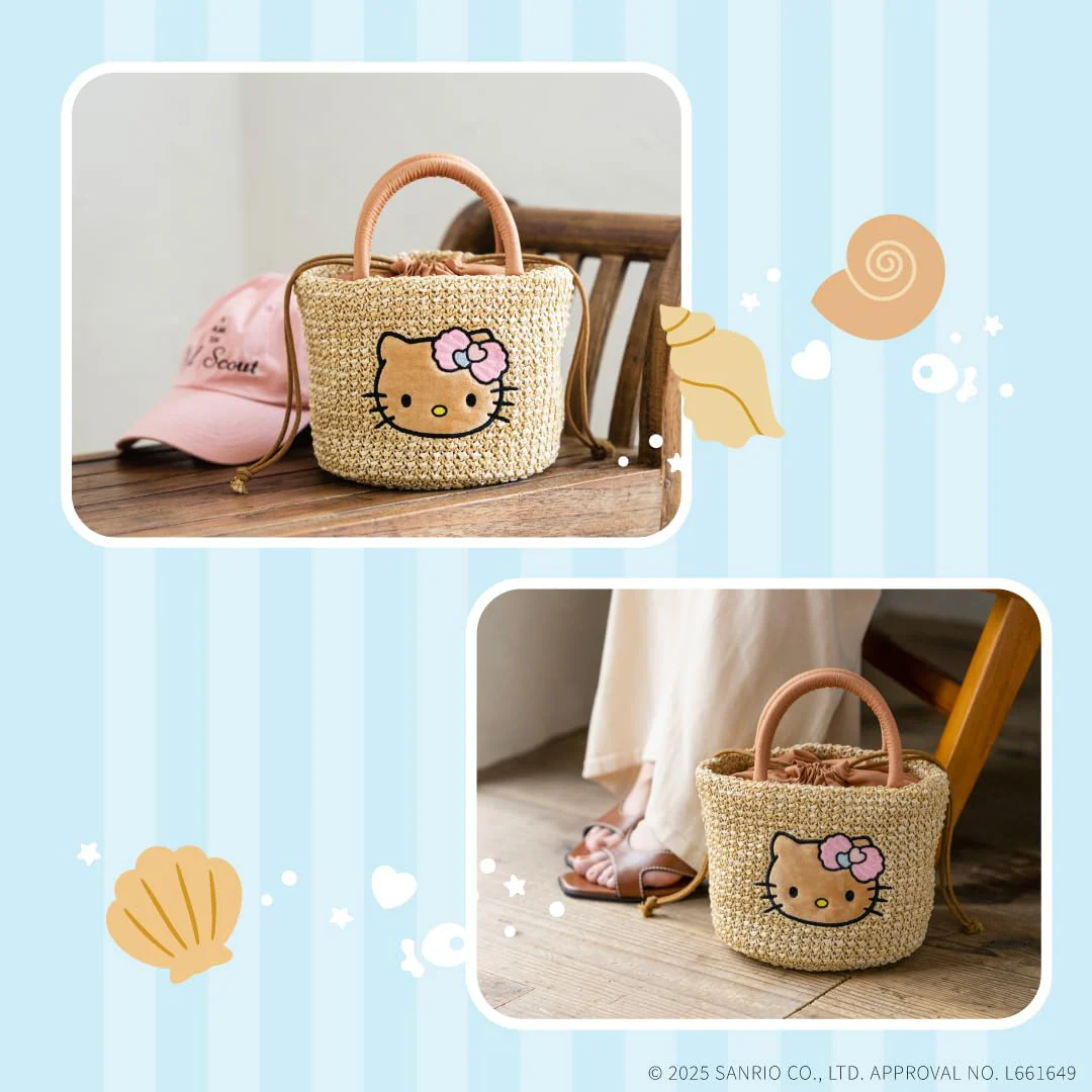 Hello Kitty Summer Shell Basket Bag Book - Image 6