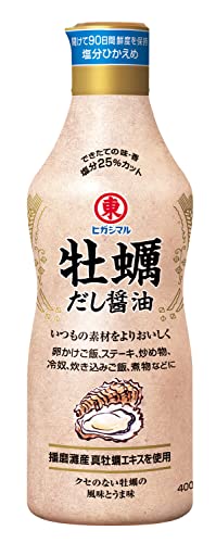 Higashimaru Shoyu Oyster Dashi Shoyu 400ml x 3 bottles