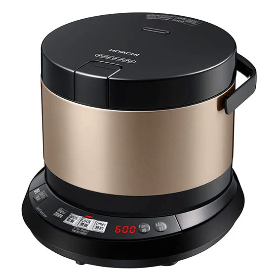Hitachi Rice cooker 4 Cup 0.72L AC220-230V Brown Gold RZ-WS4Y-N Made in Japan
