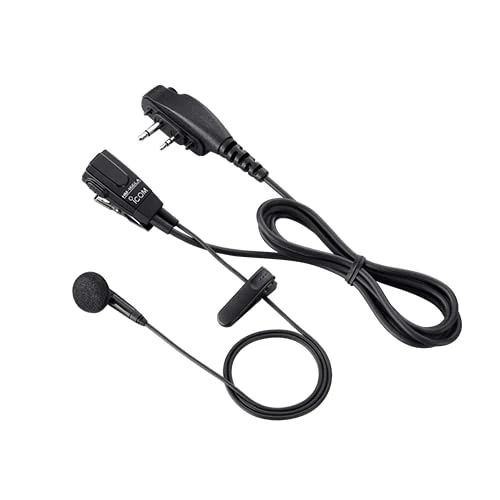 ICOM HM-166LA Earphone Microphone for Icom IC-S10/T10