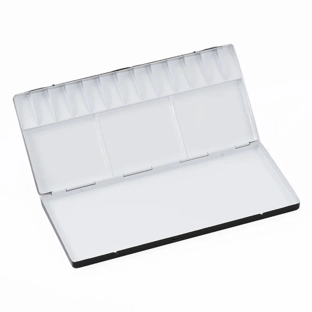 Holbein Aluminum Watercolor Palette No 40  13 Wells (210141)