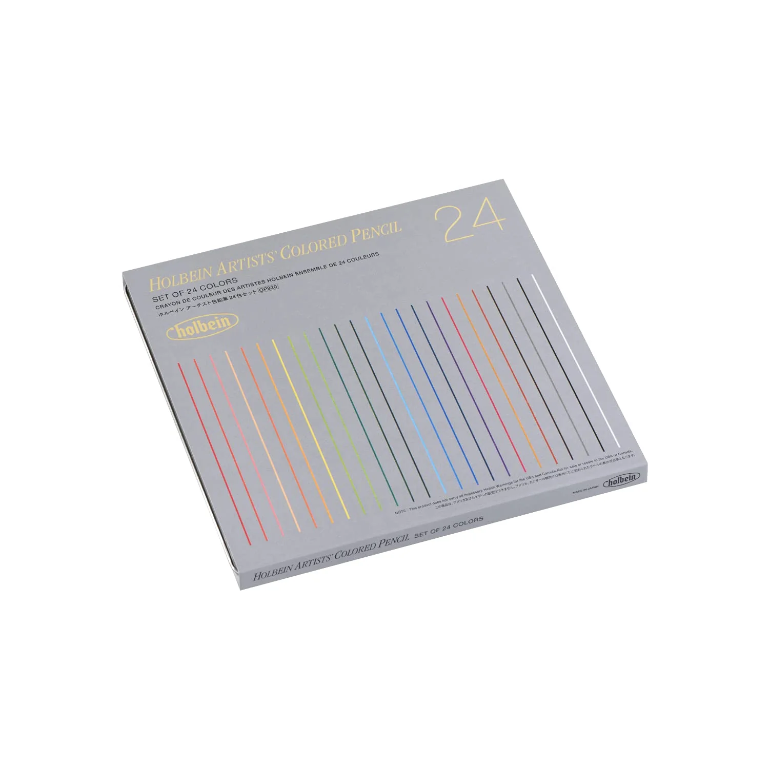 Holbein Artist Colored Pencils OP920 24-Color Set (20920) - Image 4