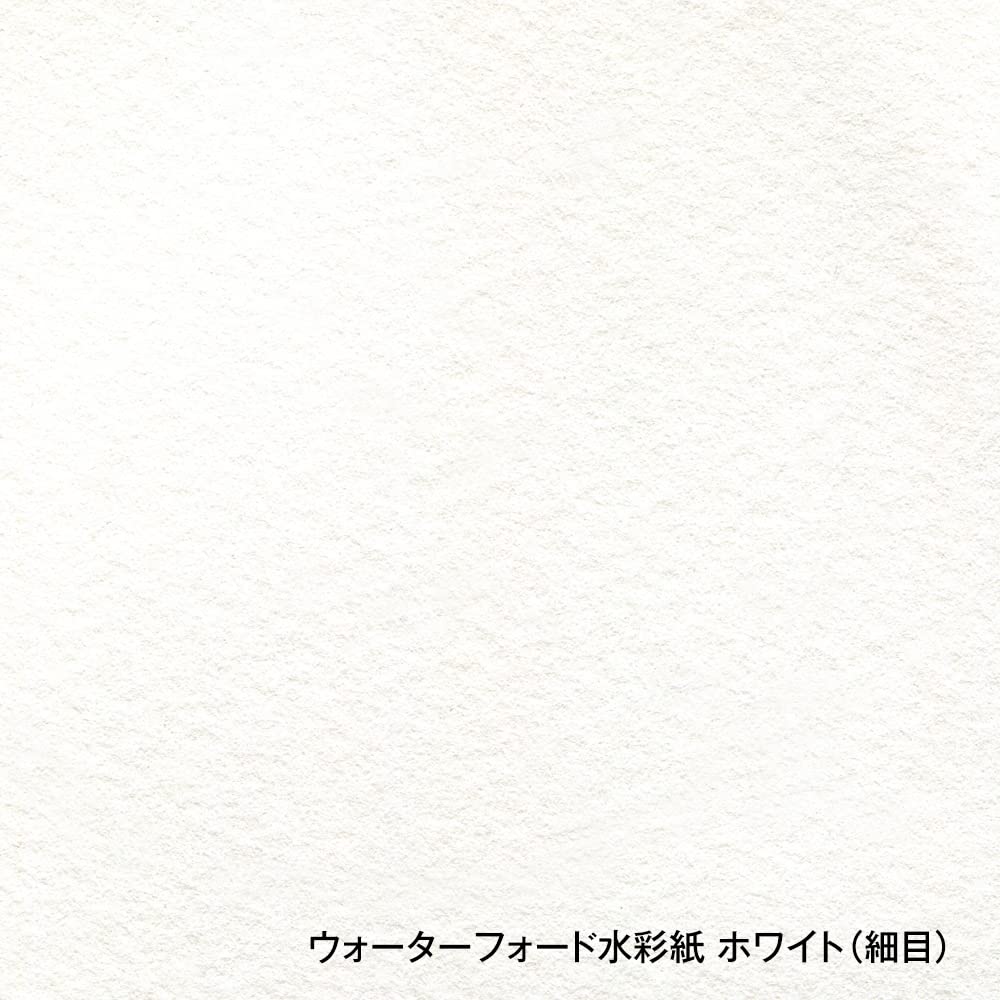 Holbein Waterford Watercolor Paper Pad White Fine 190g 1/4 Size 5 Sheets - Image 3