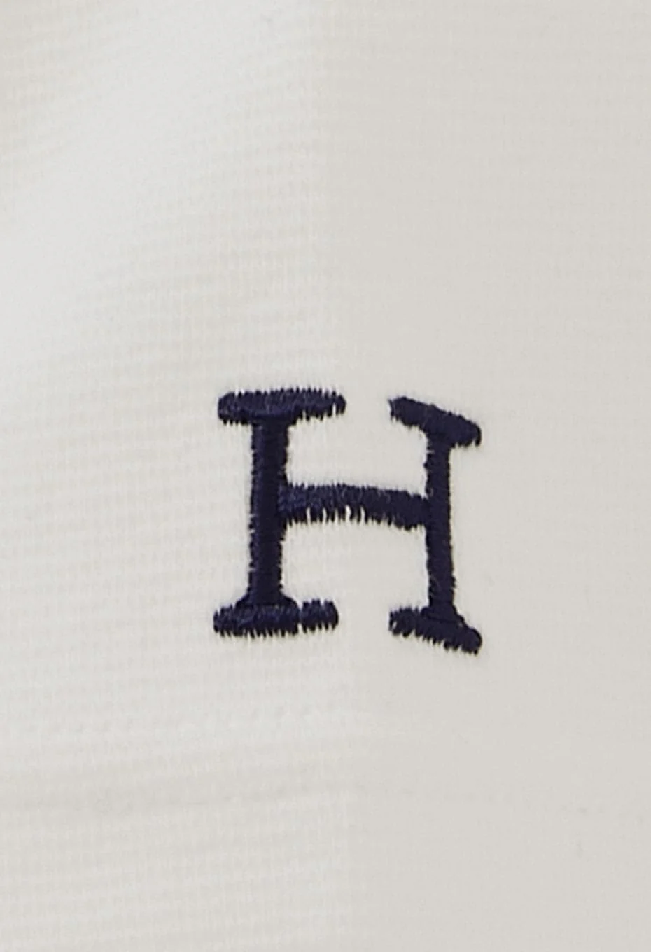 HOLLYWOOD RANCH MARKET Stretch Rib Long-Sleeve Tee White Made in Japan - Image 9