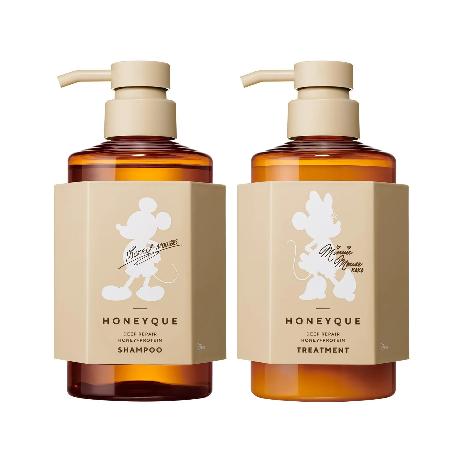 HONEYQUE Deep Repair Mickey Mouse Design Limited Edition Kit (Shampoo & Hair Treatment) - Image 2