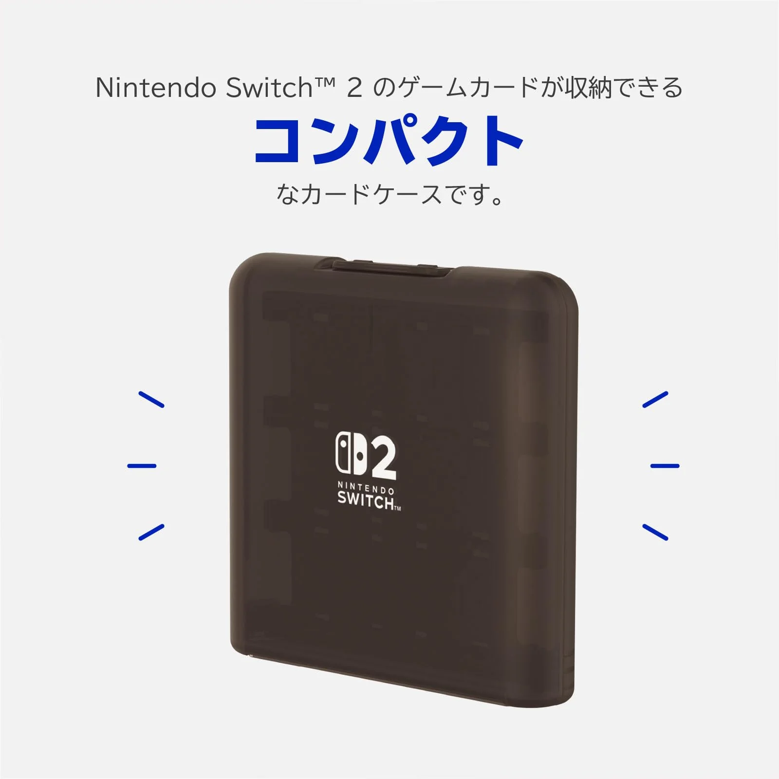 HORI Card Case Carry Case Black 24-Slot Storage Capacity - Image 4